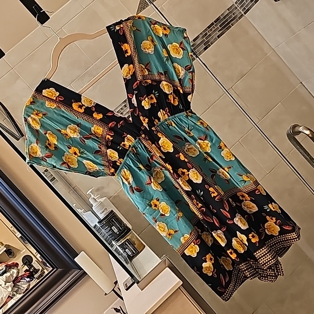 FARM rio romper floral xxs PP